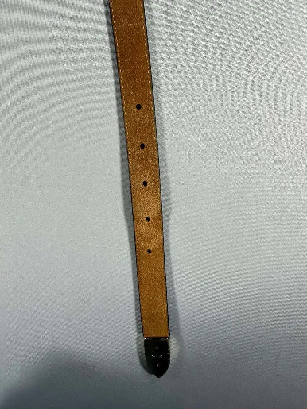 Vintage 1993 Silver Creek Black Leather Western Belt with Concho Buckle and Tip